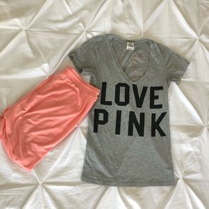 PINK by Victoria’s Secret size XS V-Neck T Shirt